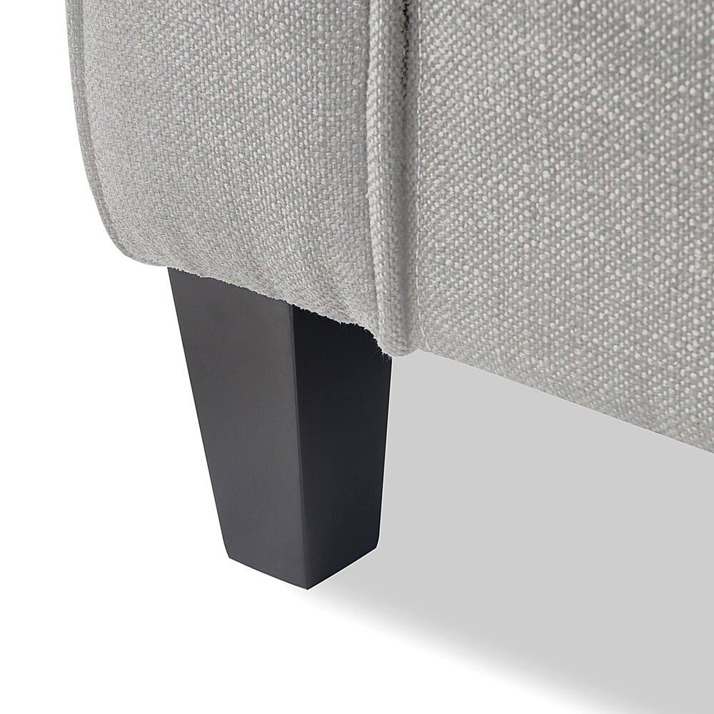 Alt View 17. Serta - Palisades 61" Loveseat - Light Gray.