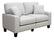 Left. Serta - Palisades 61" Loveseat - Light Gray.