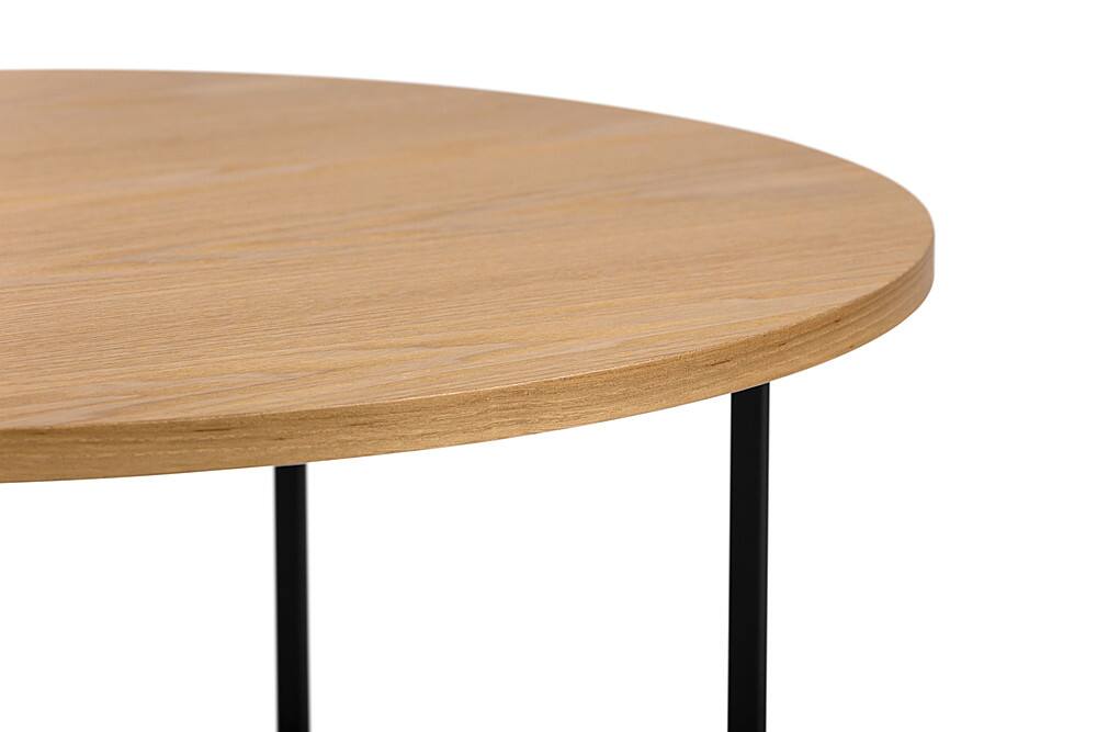 Alt View 14. Adore Decor - Ines Round Coffee Table - Natural.