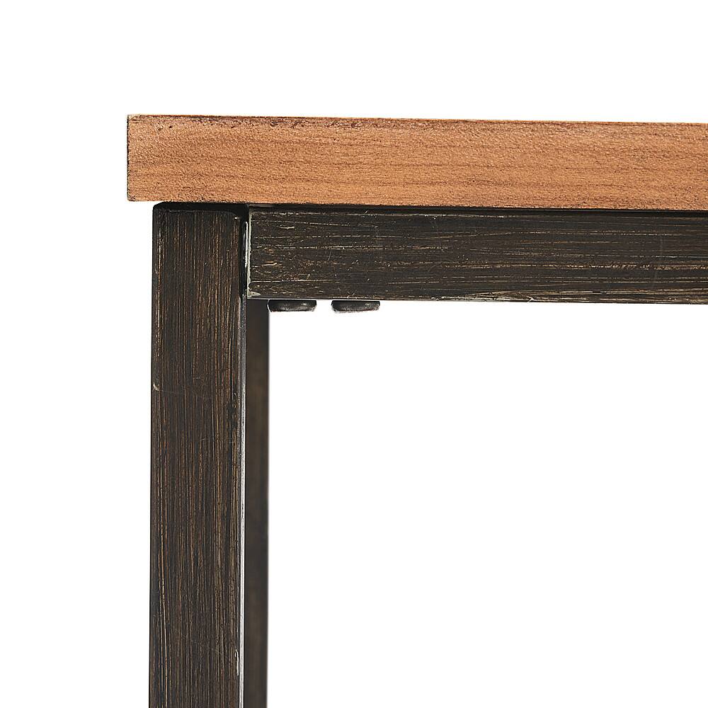 Alt View 15. Click Decor - Nolan 2-Tier Console Table - Brown.