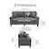 Alt View 12. Serta - Copenhagen 73" Sofa - Gray.