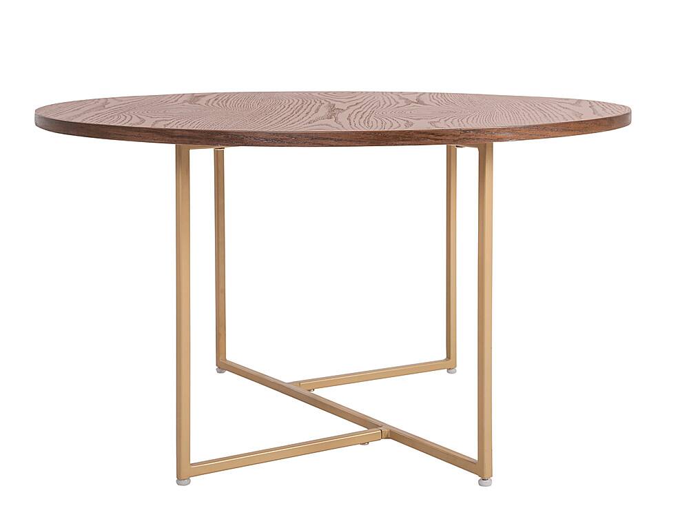 Alt View 13. Elle Decor - Ines Round Coffee Table - Walnut.