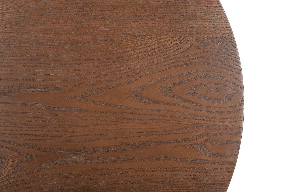 Alt View 15. Elle Decor - Ines Round Coffee Table - Walnut.