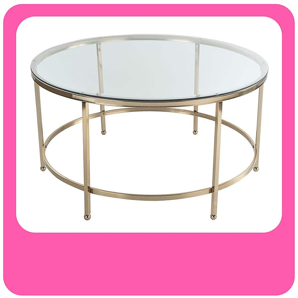 Angle View: Adore Decor - Addison Coffee Table - Gold