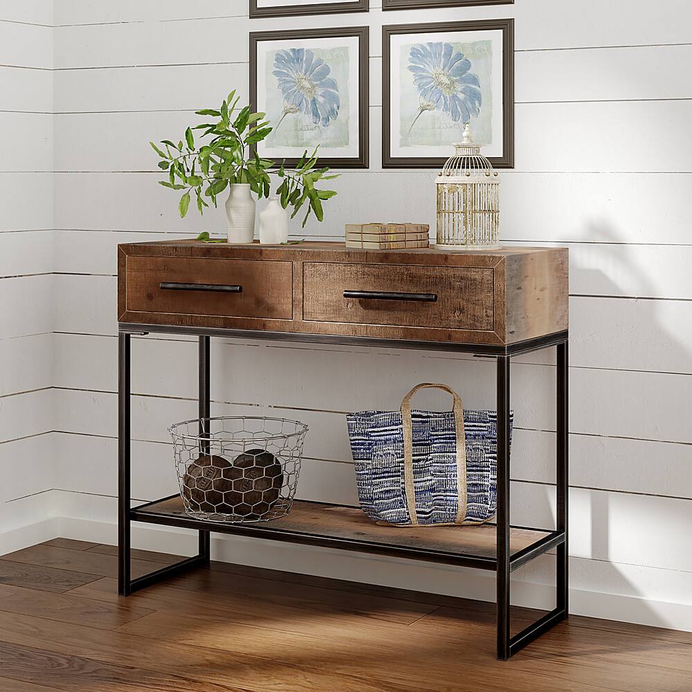 Alt View 11. Finch - Morris Console Table - Brown.