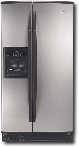 Whirlpool Conquest 25.6 Cu. Ft. Side-by-Side Refrigerator  - Best Buy