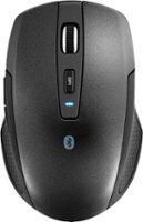 Best Buy essentials™ - Bluetooth Optical 6-Button Mouse - Black - Front_Zoom