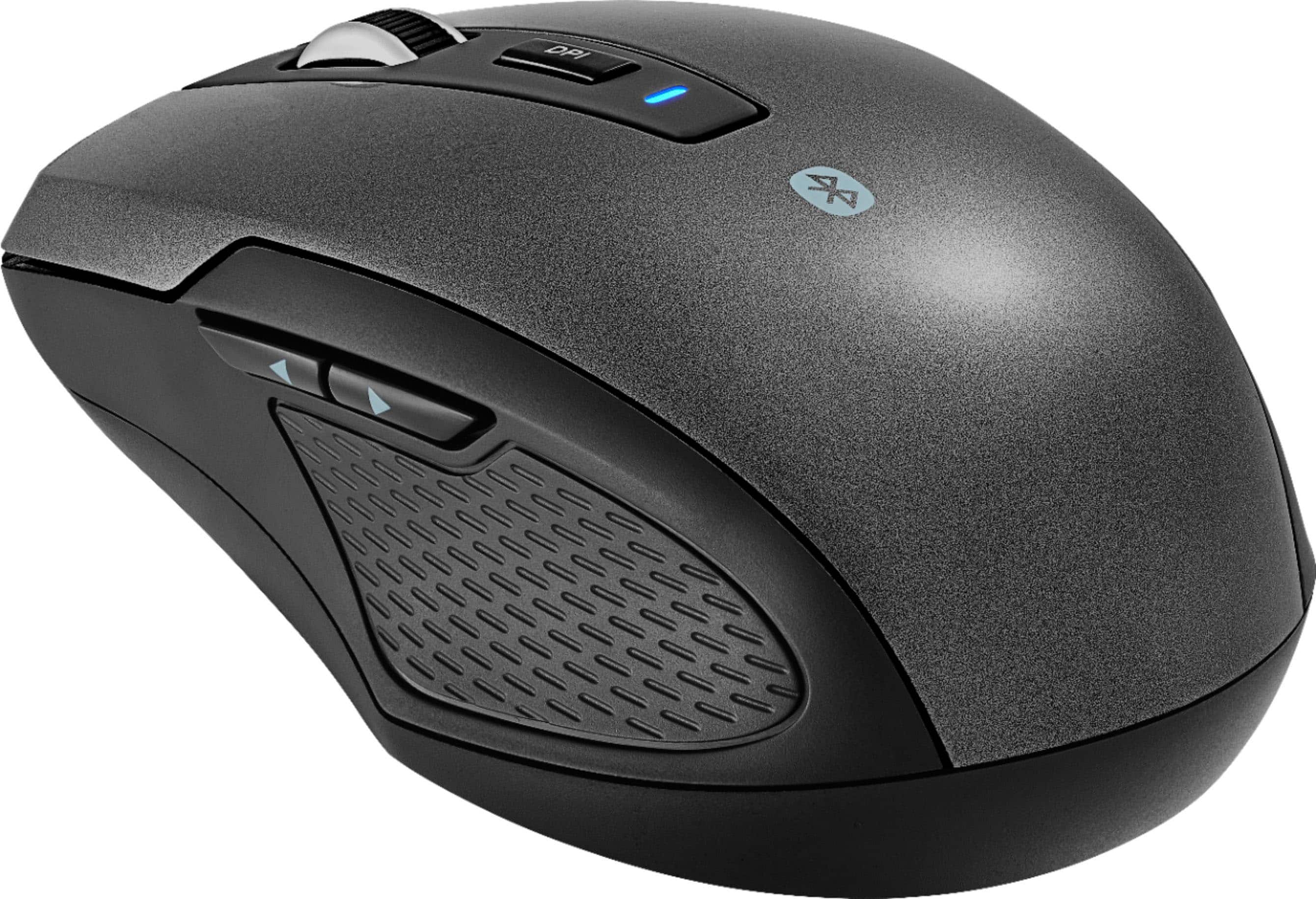 Alt View 11. Best Buy essentials™ - Lightweight Bluetooth Optical Standard Ambidextrous Mouse with 6-Button - Black.