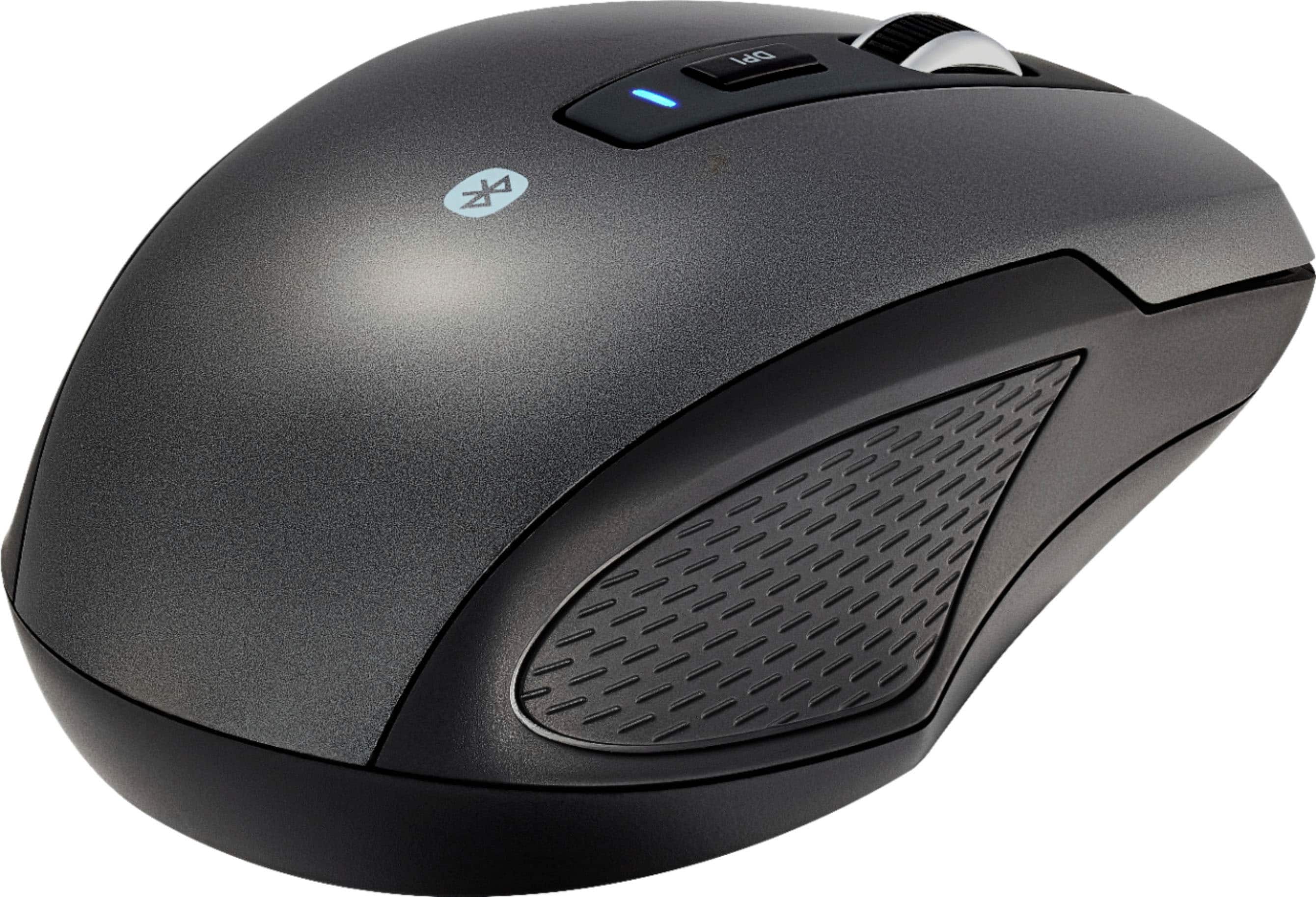 Alt View 13. Best Buy essentials™ - Lightweight Bluetooth Optical Standard Ambidextrous Mouse with 6-Button - Black.