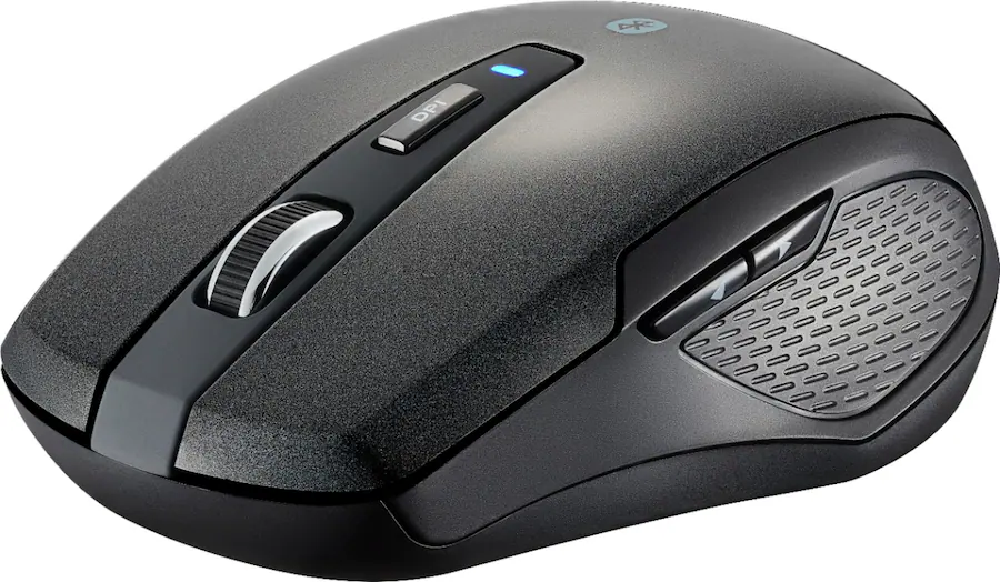 Buttonless Mouse Best Buy essentials™ Lightweight Bluetooth Optical Standard ...