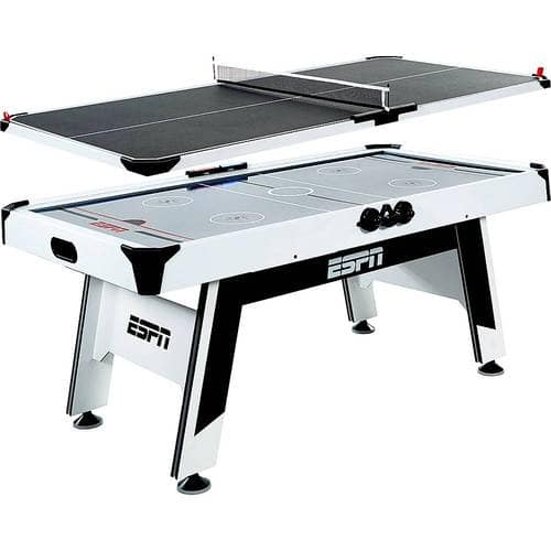 ESPN - 72" Air Powered Hockey and Table Tennis Table