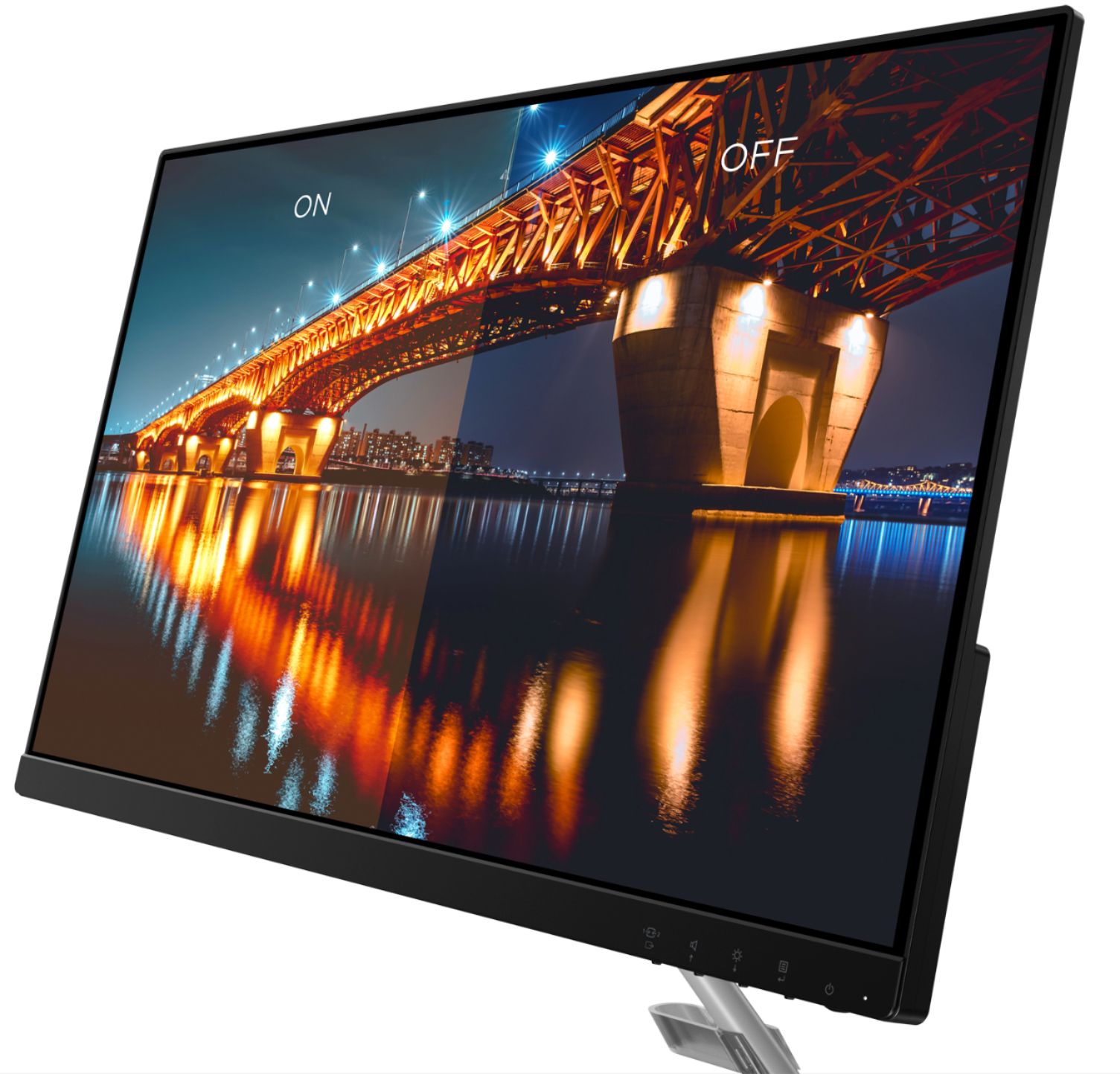 Best Buy: Lenovo Q24i-1L 23.8 IPS LED FHD FreeSync Monitor Natural Low  Blue Light Built-in Speakers (HDMI, VGA) Black 66C0KCC3US