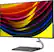 Alt View 11. Lenovo - Qreator 27 27" IPS LED UHD FreeSync Monitor In-Panel Speakers Wireless Charging (DisplayPort, USB-C, HDMI) - Black.