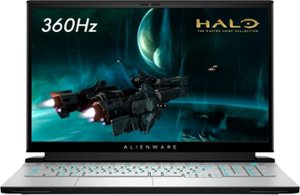 Alienware - m17 R4 17.3" FHD Gaming Laptop  - Intel Core i7 - 16GB Memory - NVIDIA GeForce RTX 3070 - 1TB Solid State Drive - Lunar Light - Front_Zoom