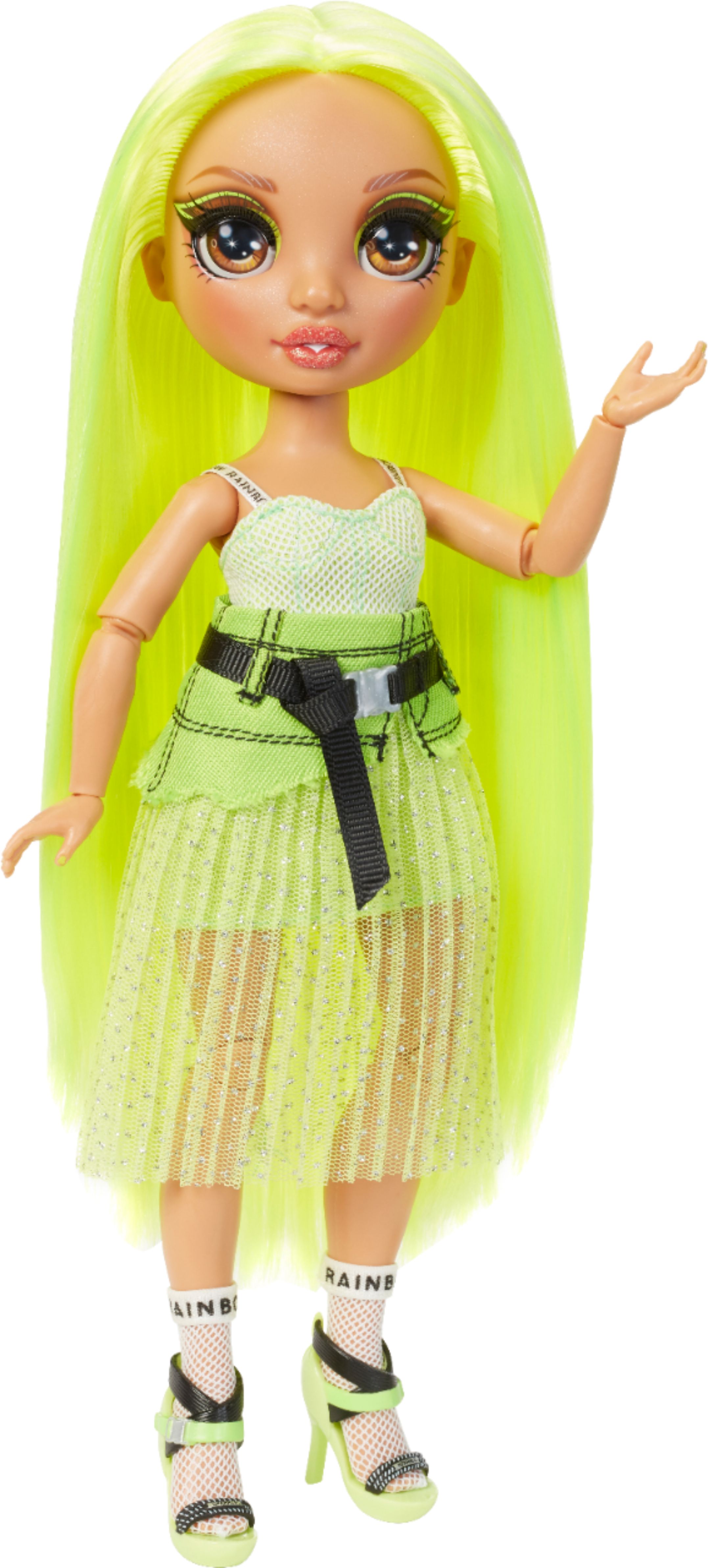 Best Buy Rainbow High Fashion Doll Karma Nichols Neon 572343