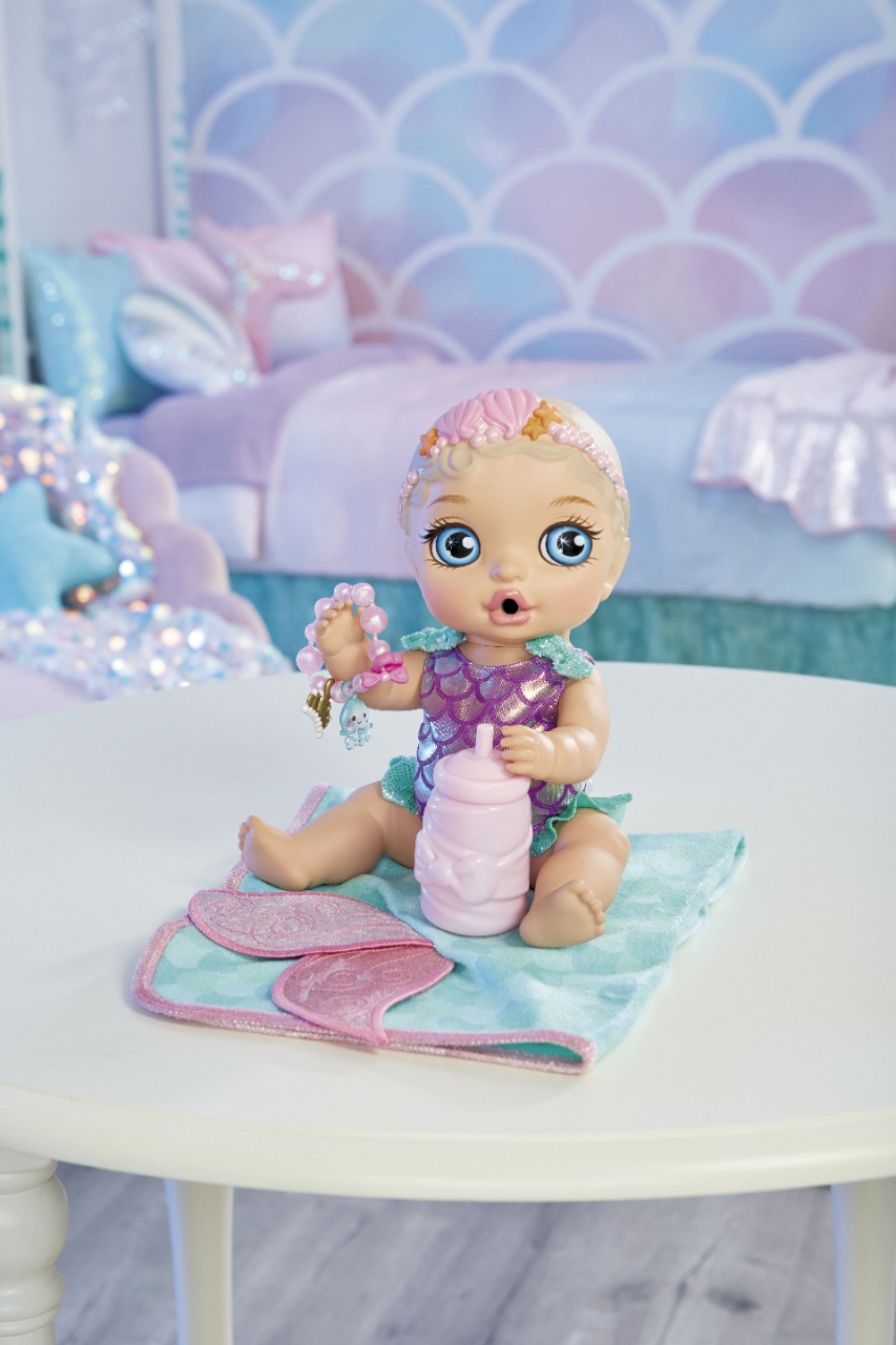 Best Buy MGA Baby Born Surprise Mermaid Surprise Blonde Hair 917691