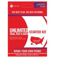 Red Pocket - Unlimited Everything - 3 Month Plan - Front_Zoom