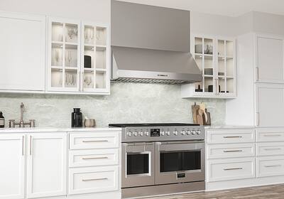 Zephyr 36 inches Convertible Wall Range Hood Stainless Steel Zephyr 36 inches Convertible Wall Range Hood Stainless Steel