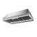 Angle. Zephyr - Monsoon Connect 48 in. 700 CFM Insert Mount Range Hood with LED Light - Stainless Steel.