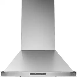 Zephyr - 30 inches - Convertible - Wall Range Hood - Stainless Steel