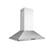 Left. Zephyr - Napoli 42 in. 700 CFM Island Mount Range Hood with LED Light - Stainless Steel.