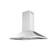 Angle. Zephyr - Napoli 42 in. 700 CFM Island Mount Range Hood with LED Light - Stainless Steel.