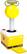 Front. Arcade1Up - Arcade1Up - Pacman Giant Joystick.