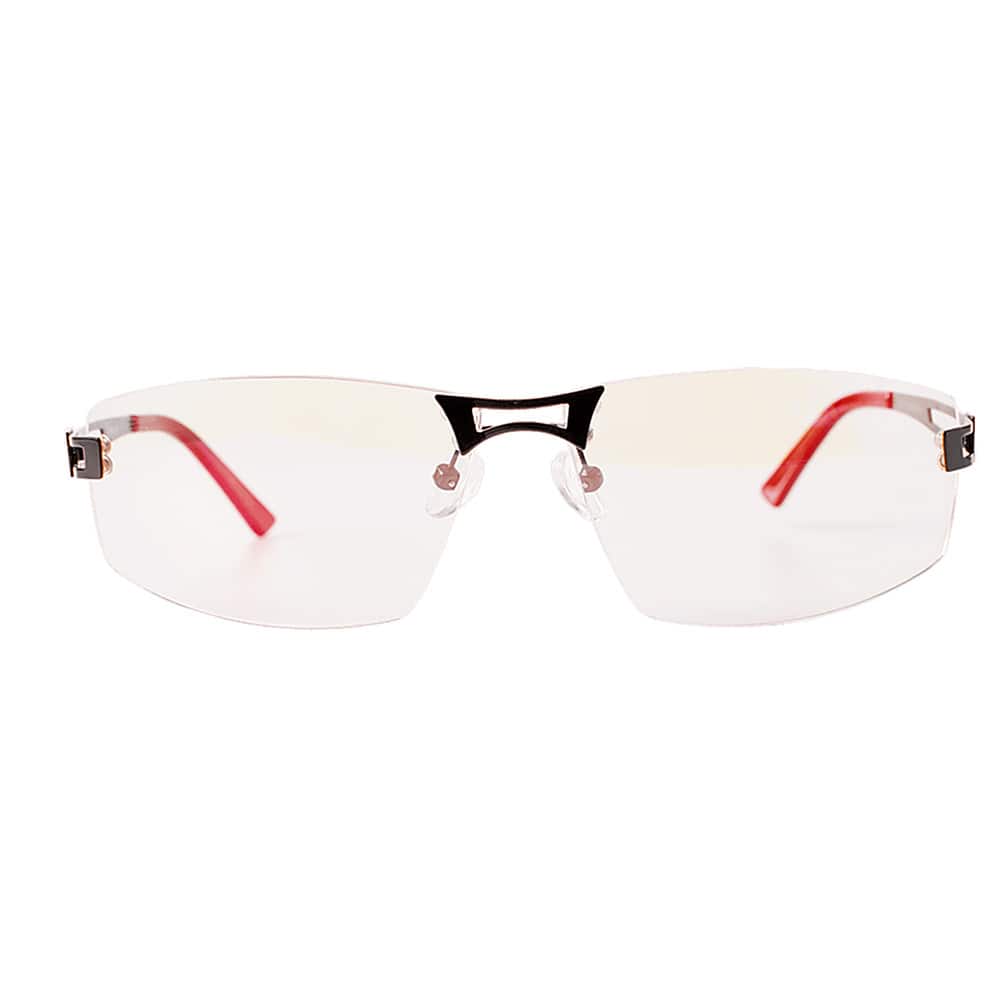 Alt View 11. Arozzi - Visione VX600 Blue Light Blocking Computer Glasses - Red.