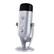 Alt View 12. Arozzi - Colonna Audiophile Grade Gaming/Streaming/Office Microphone - Silver.