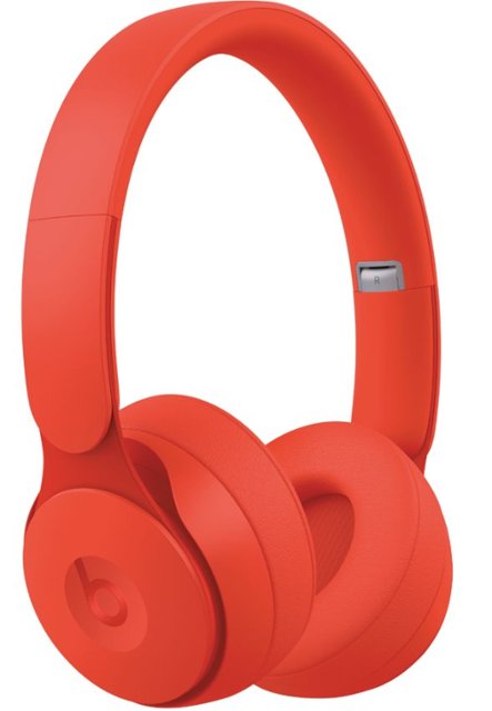Beats by Dr. Dre Geek Squad Certified Refurbished Solo Pro Wireless Noise  Cancelling On-Ear Headphones Red GSRF MRJC2LL/A - Best Buy
