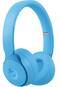 Beats - Geek Squad Certified Refurbished Solo Pro Wireless Noise Cancelling On-Ear Headphones - Light Blue-Front_Standard