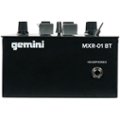 Alt View Zoom 20. gemini MXR-01BT 2-Channel Professional DJ Mixer with Bluetooth Input - Black - Black.