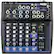 Alt View 17. Gemini - GEM-08USB: COMPACT 8 Channel Bluetooth Mixer - Black, Blue.