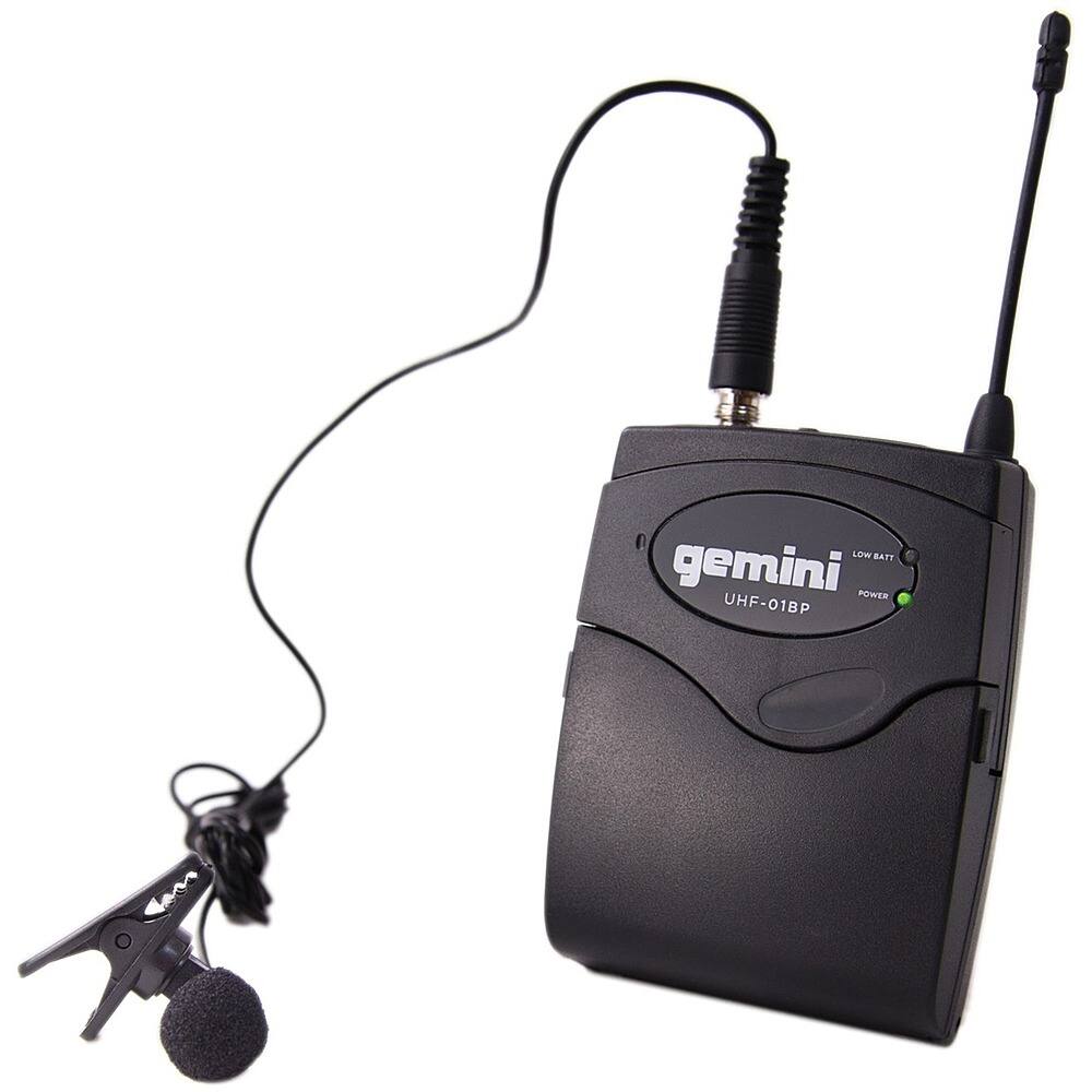 Alt View 17. Gemini - gemini UHF-01HL: Wireless Microphone System.