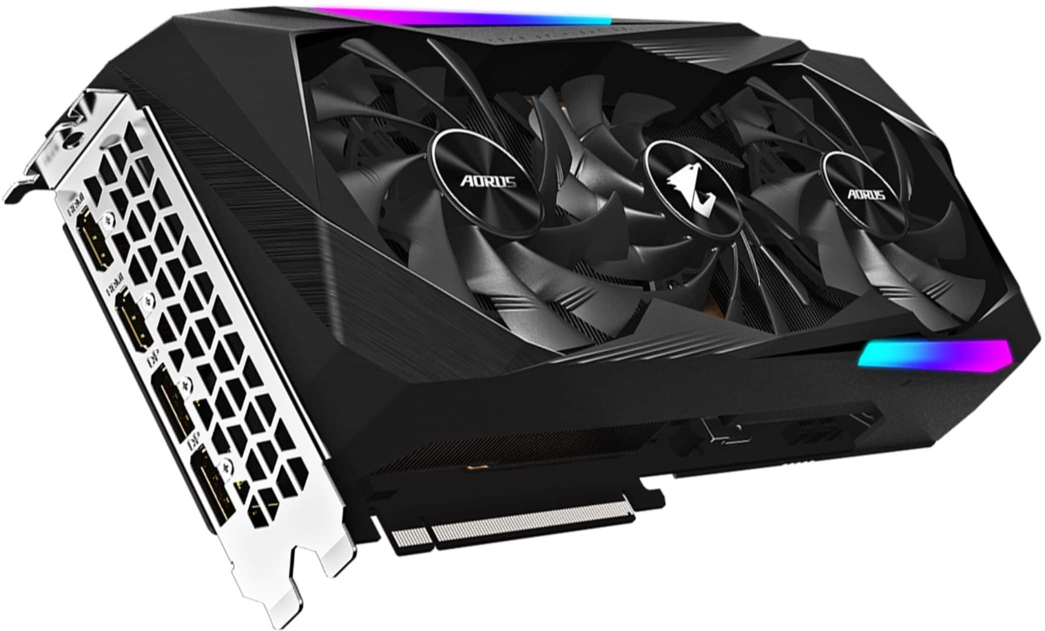 Micro Center - Gigabyte AMD Radeon RX 6800 XT AORUS Master Overclocked  Triple-Fan 16GB GDDR6 PCIe 4.0 Graphics Card GV-R68XTAORUS M