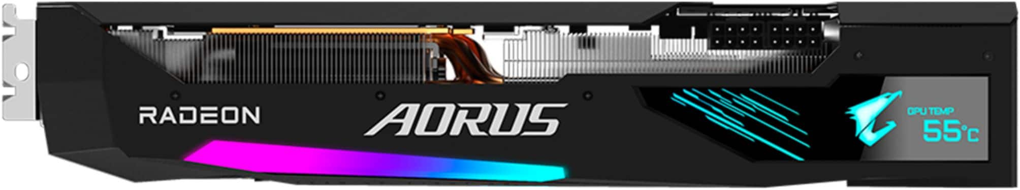 Placa de vídeo AORUS RX 6800 XT Master - um belíssimo e robusto