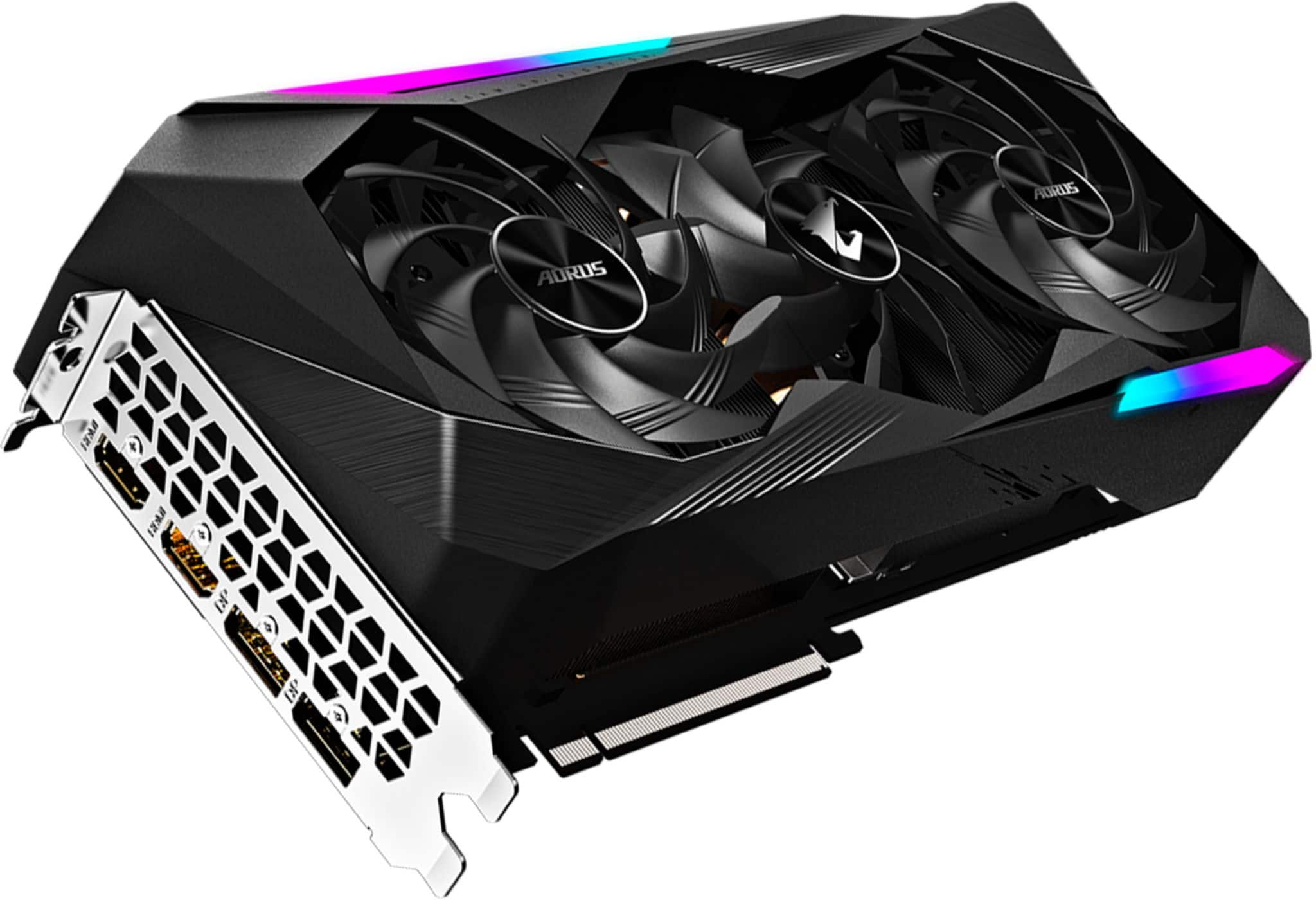 Best Buy: GIGABYTE AMD Radeon RX 6800 XT AORUS MASTER 16GB GDDR6 PCI  Express 4.0 Graphics Card GV-R68XTAORUS M-16GD