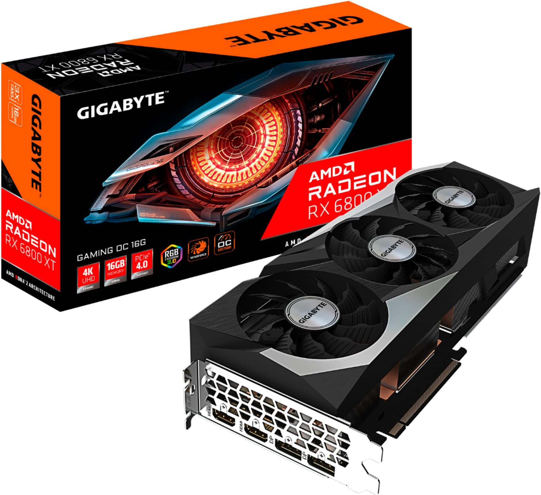 NEW Gigabyte Radeon RX 6800 XT MASTER 16GB GDDR6 GV-R68XTAORUS M