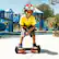 Alt View 13. Swagtron - swagBOARD Twist T580 Hoverboard with Light-Up LED Wheels & Exclusive LiFePo™ Battery - Speeds up to 6.5 mph - Pink.