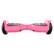 Left. Swagtron - swagBOARD Twist T580 Hoverboard with Light-Up LED Wheels & Exclusive LiFePo™ Battery - Speeds up to 6.5 mph - Pink.