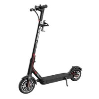 Swagtron - SG-5 Swagger 5 Boost Commuter Electric Scooter - Black - Front_Zoom