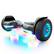 Left. Swagtron - SWAGBOARD WARRIOR XL Off-Road Bluetooth Hoverboard - Black.