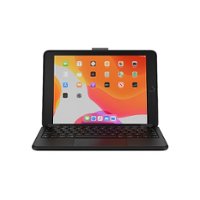 Brydge 10.2 MAX+ Keyboard Case with Trackpad for Apple iPad (9th, 8th & 7th Gen) - Black - Front_Zoom
