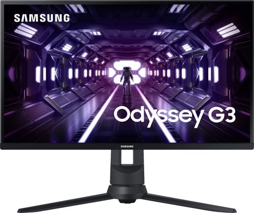 Samsung - Geek Squad Certified Refurbished Odyssey G3 24" LED FHD FreeSync Monitor - Black