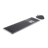 Dell - Premier KM7321W Ergonomic Full-size Wireless Scissor Keyboard and Mouse Bundle with Multi-Device Connectivity - Titan Gray - Front_Zoom