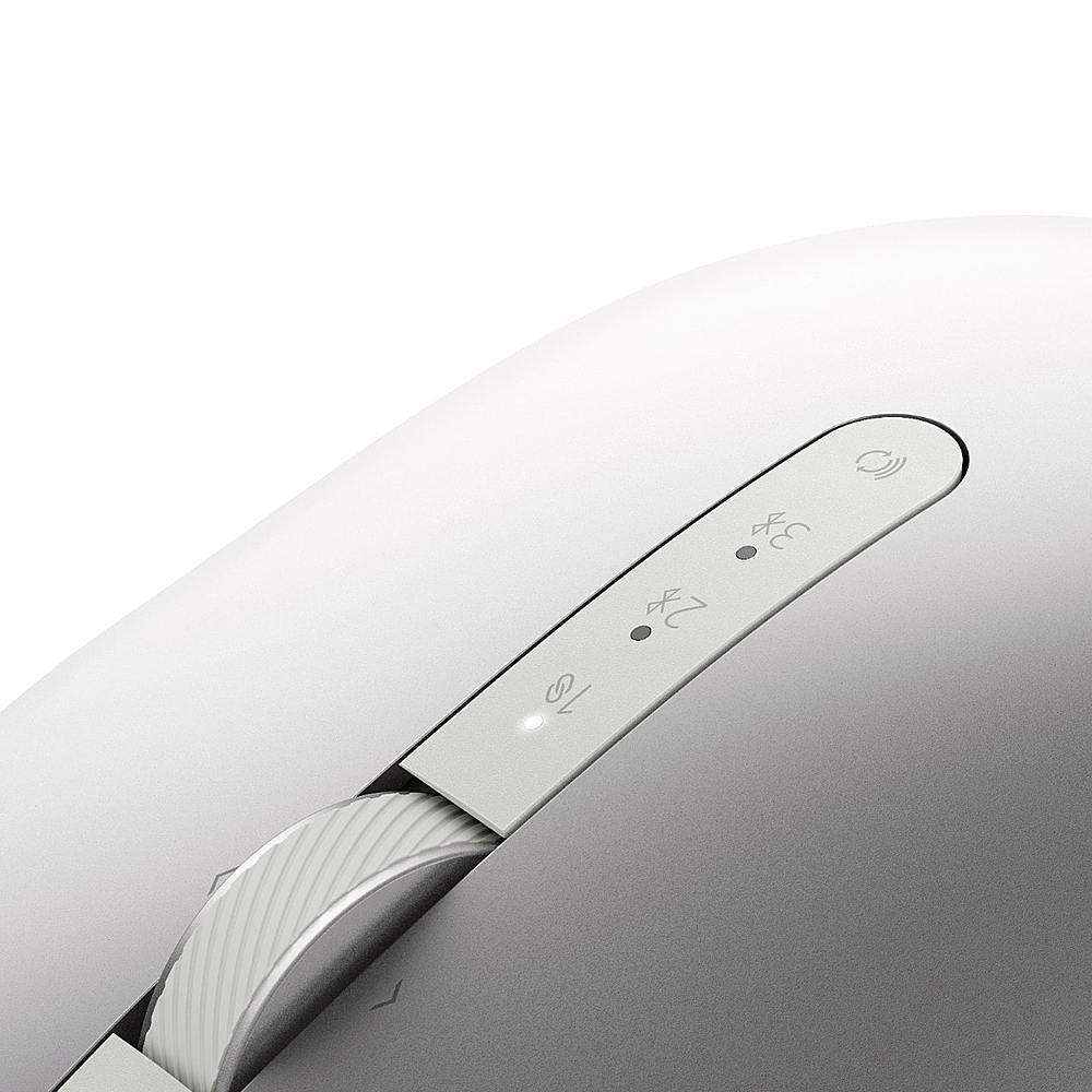 Alt View 18. Dell - MS7421W Premier Wireless Optical Mouse with Rechargeable Battery (USB-C) - Platinum silver.