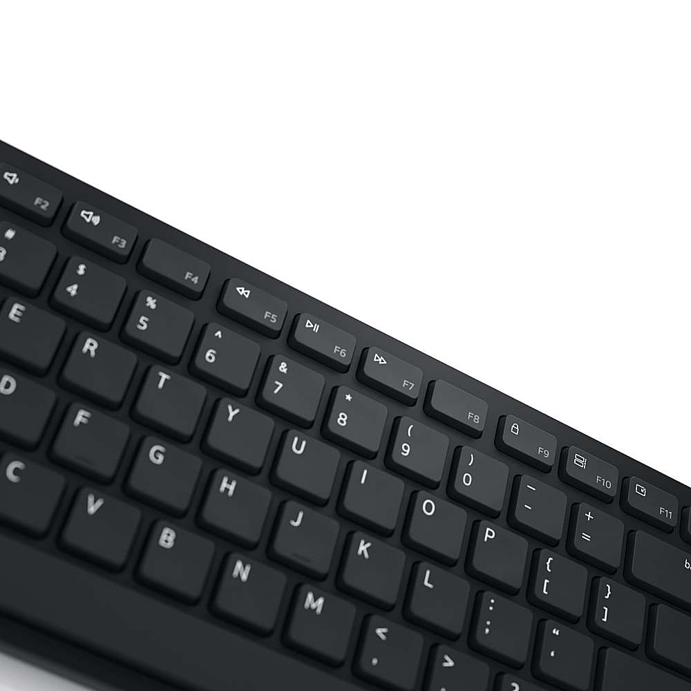 Alt View 22. Dell - KM5221W Pro Ergonomic Full-size Wireless Mechanical Keyboard and Mouse - Black.