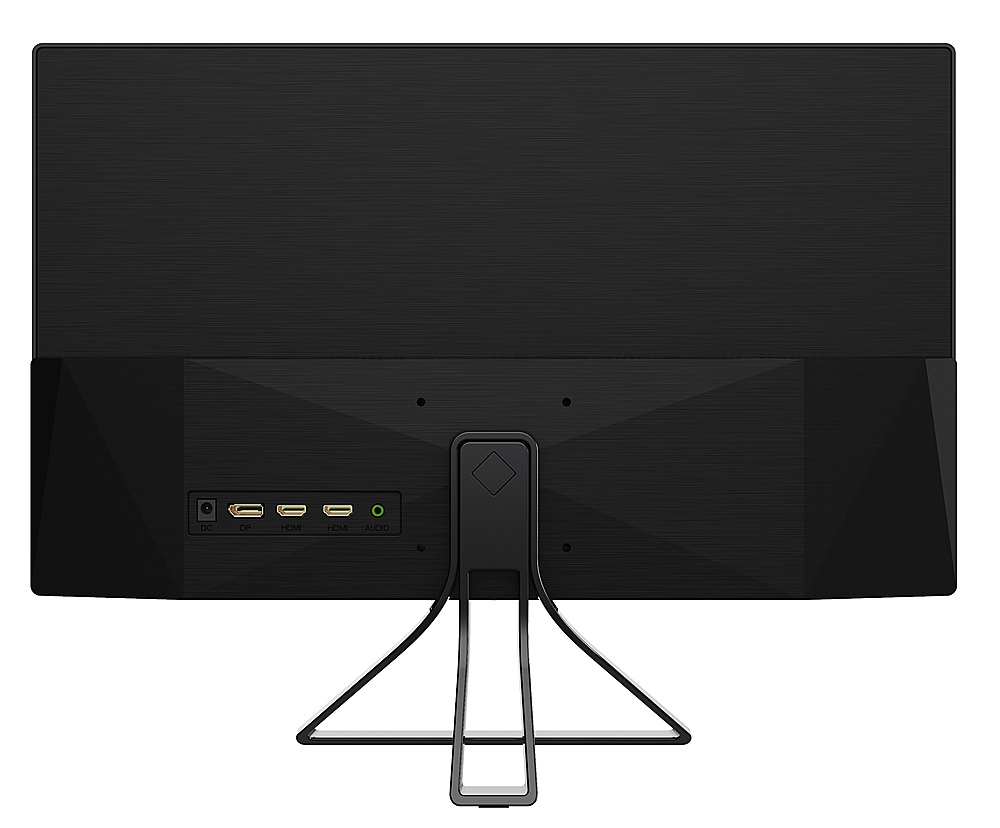 Back View: VIOTEK GFV22CB Ultra-Compact 22-Inch 144Hz Gaming Monitor - Black