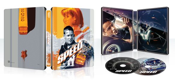 Speed [SteelBook] [Includes Digital Copy] [4K Ultra HD Blu-ray/Blu-ray] [Only @ Best Buy[ [1994]