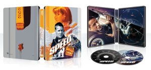 Speed [SteelBook] [Includes Digital Copy] [4K Ultra HD Blu-ray/Blu-ray] [Only @ Best Buy[ [1994] - Front_Original
